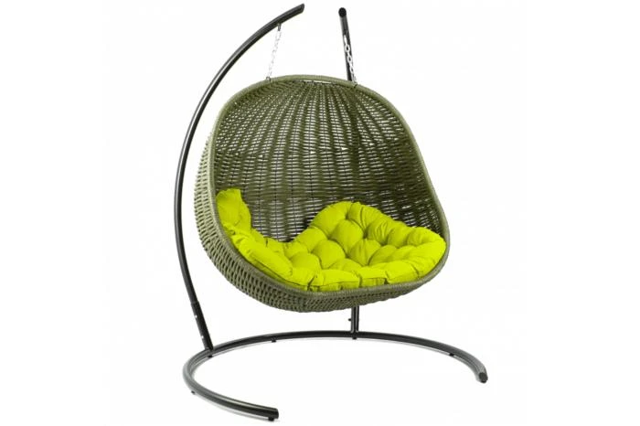 Двойное подвесное кресло DUO Темно-зеленый