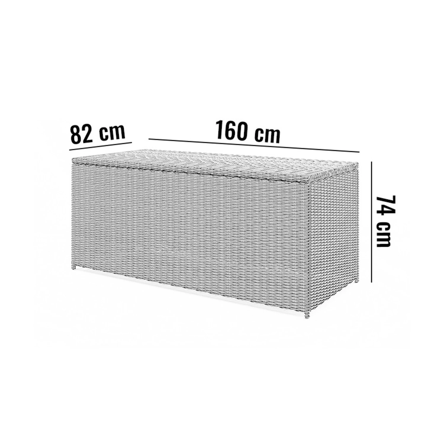 Ящик для хранения SCATOLA 160 Песочный