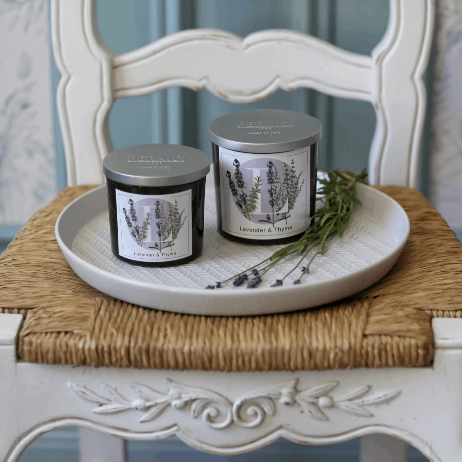 Свеча L «Lavender & Thyme» 200