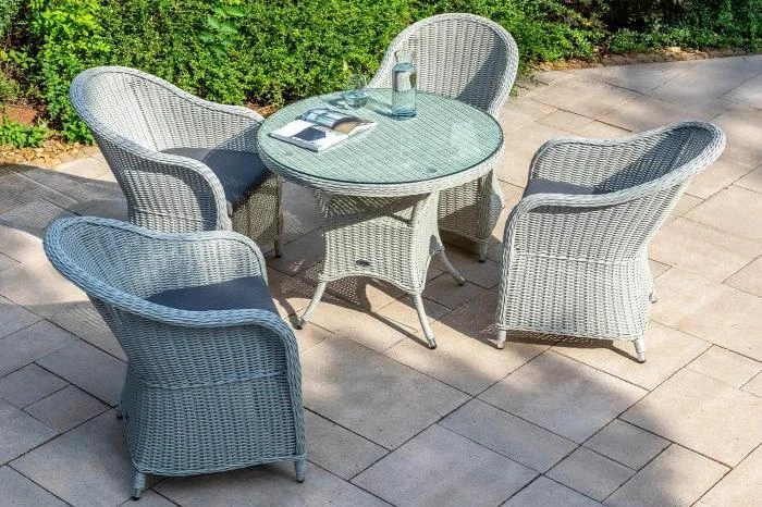 Обеденный комплект FILIP + LEONARDO Белый