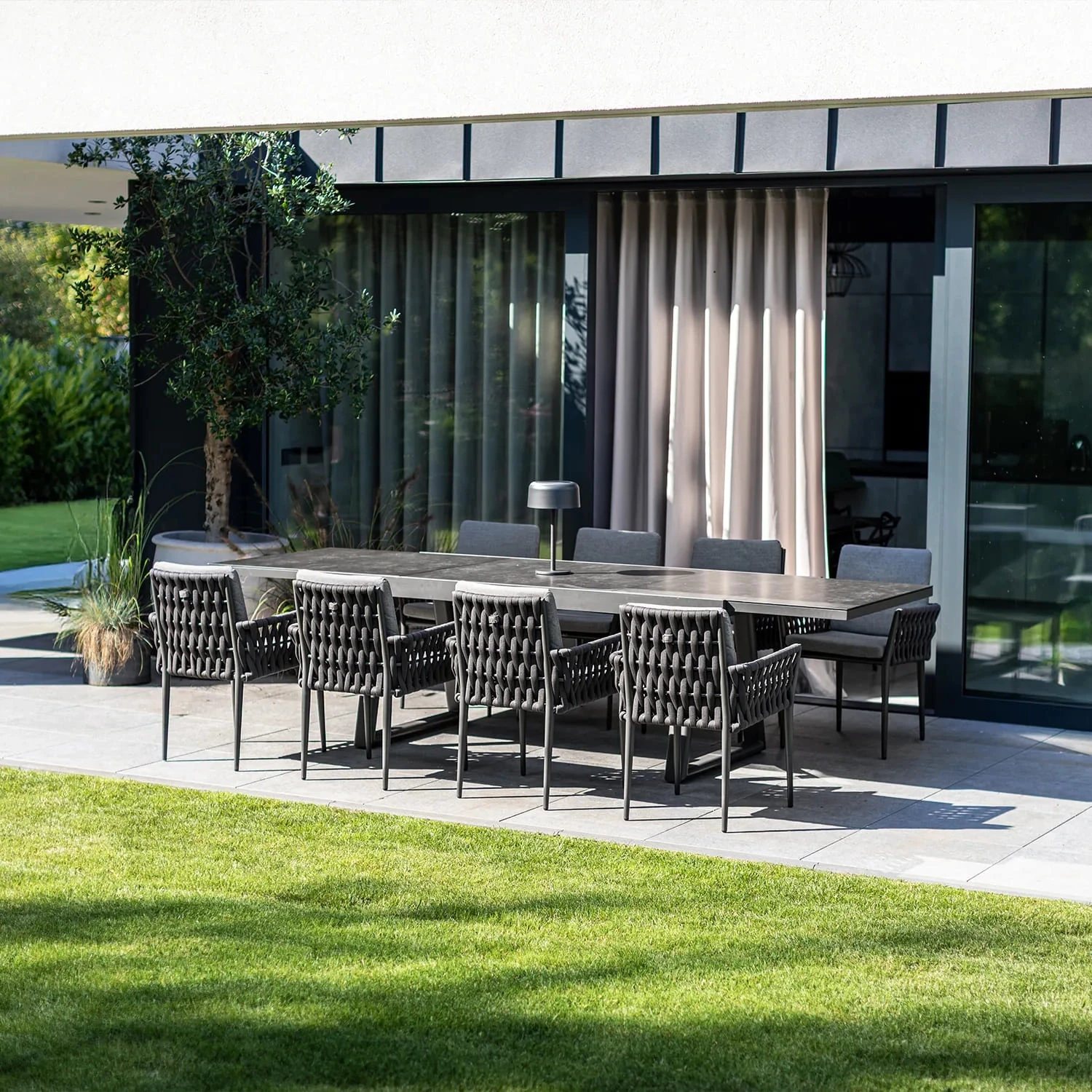 Обеденный комплект CLUB + HUG 6 Антрацит