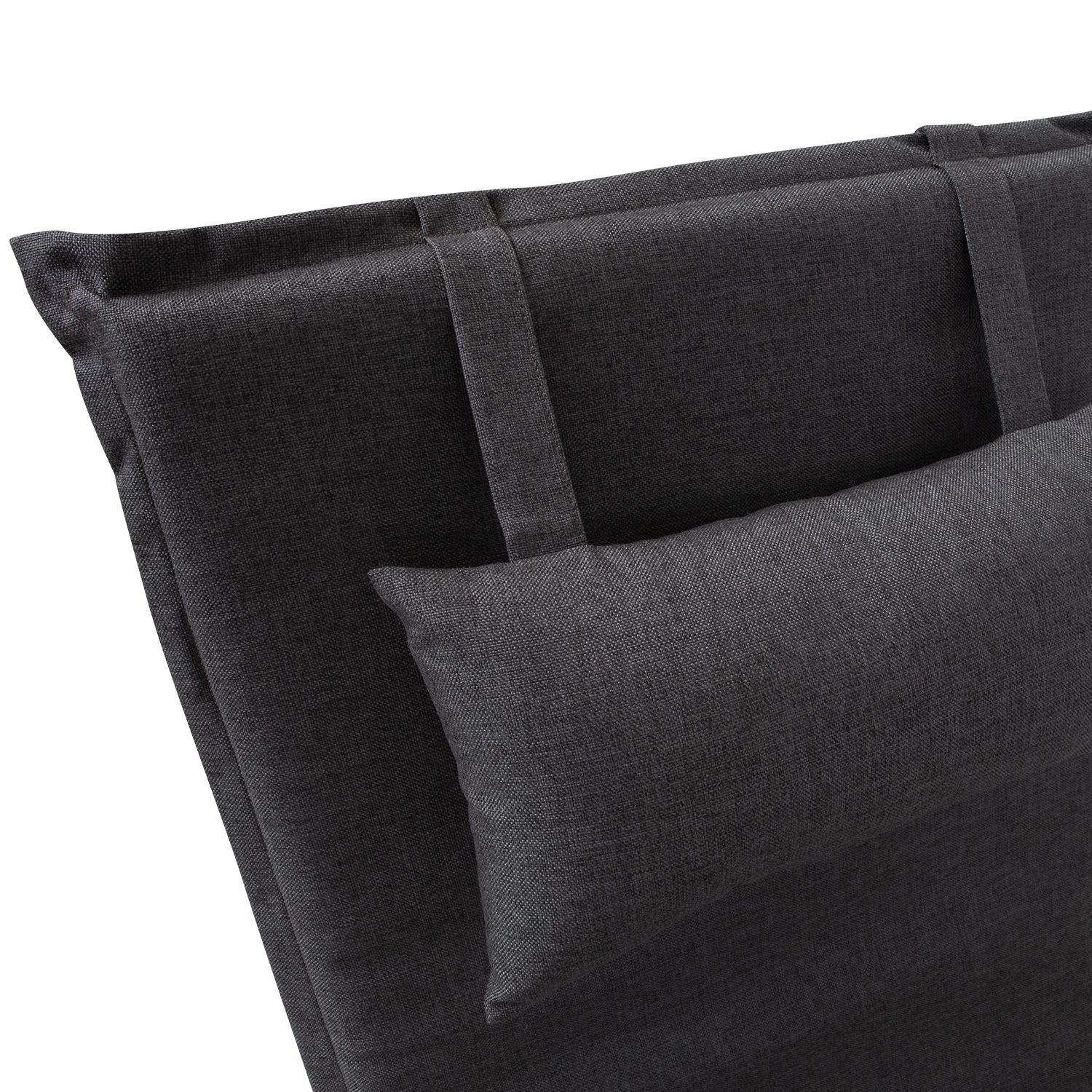 Матрас для шезлонга Темно-серый