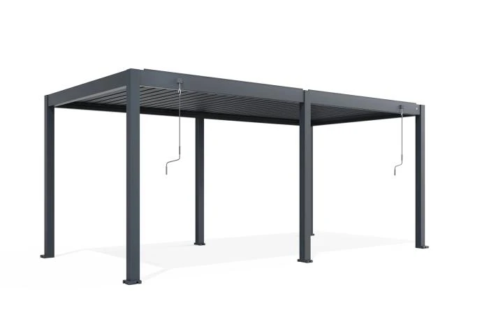 Пергола для террасы PERARA 6x3 Antracite