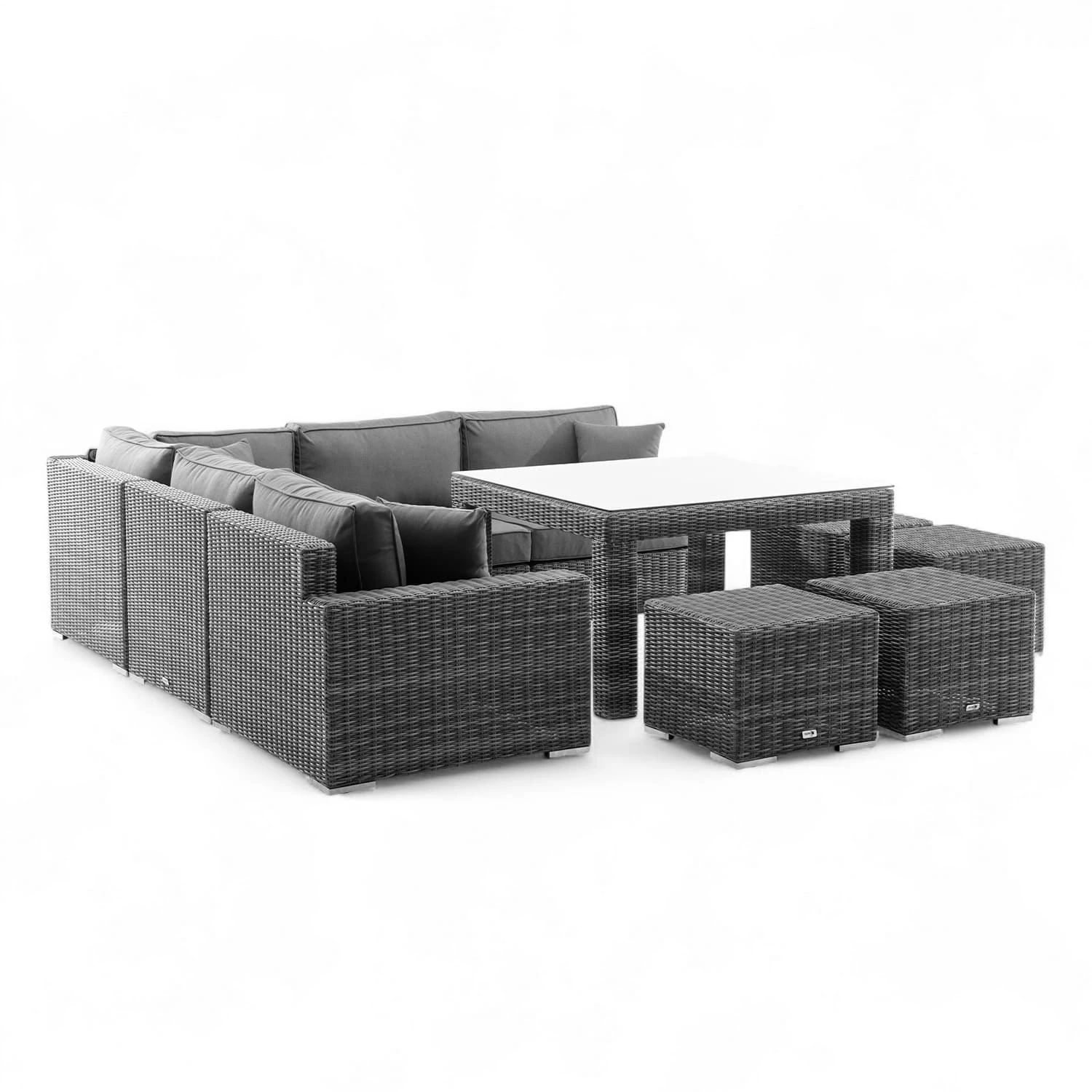 Обеденный комплект MILANO IV Серый