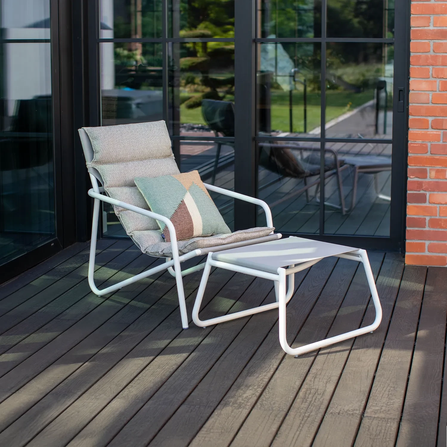 Шезлонг COAST Белый