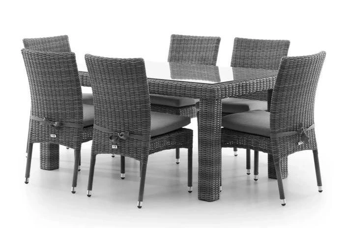 Обеденный комплект RAPALLO 160 + STRATO Серый