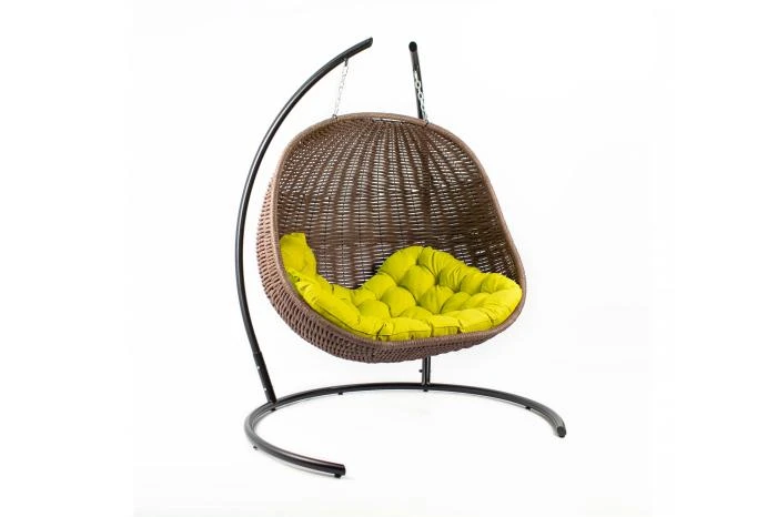 Двойное подвесное кресло DUO Коричневый