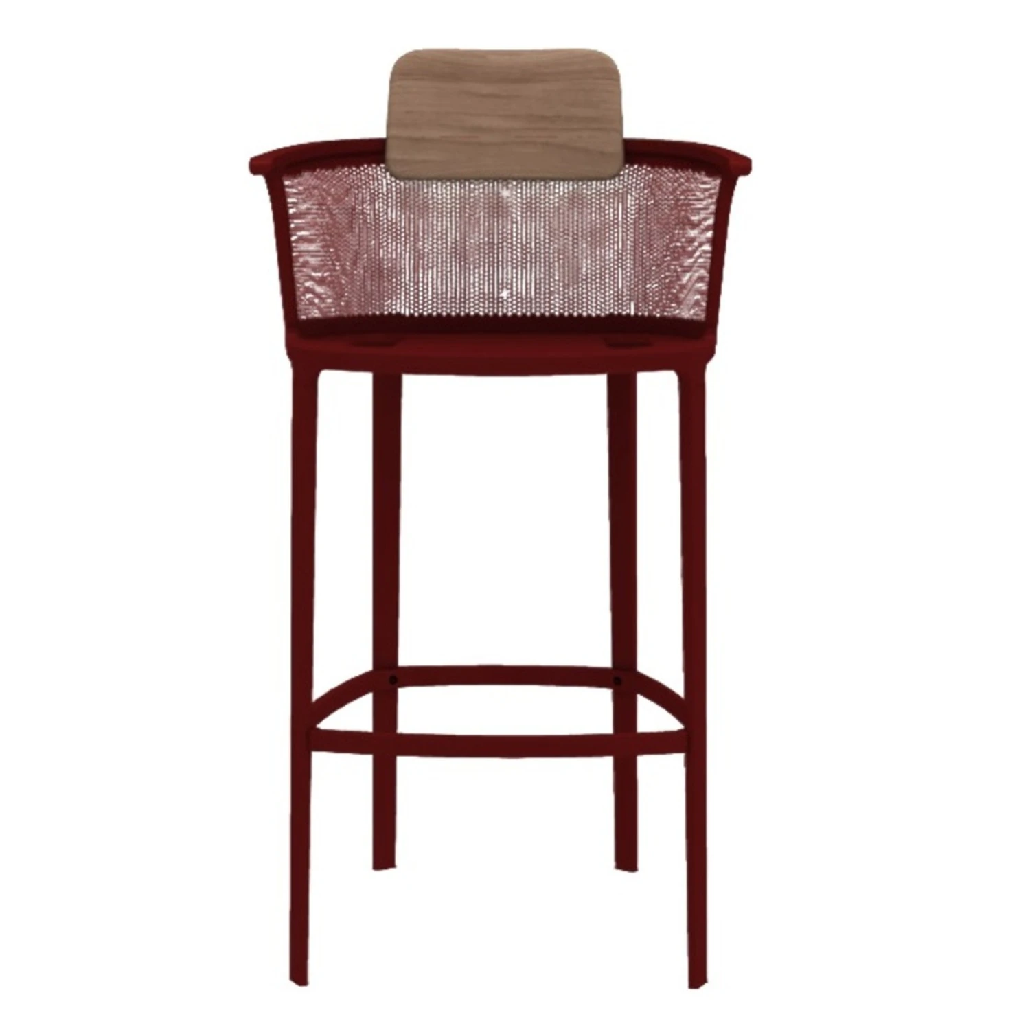 Барный стул NICOLETTE Красный
