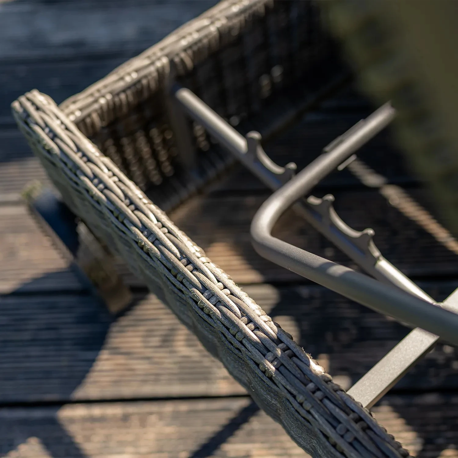 Шезлонг JULIA Серый