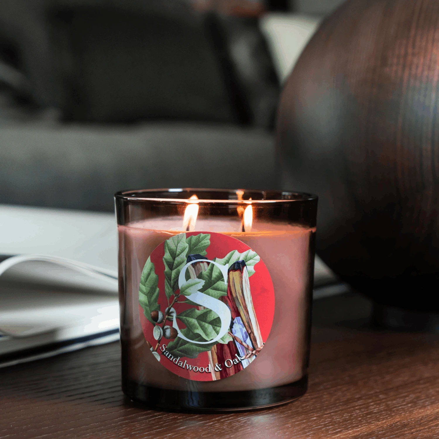 Свеча S «Sandalwood & Oak» 350