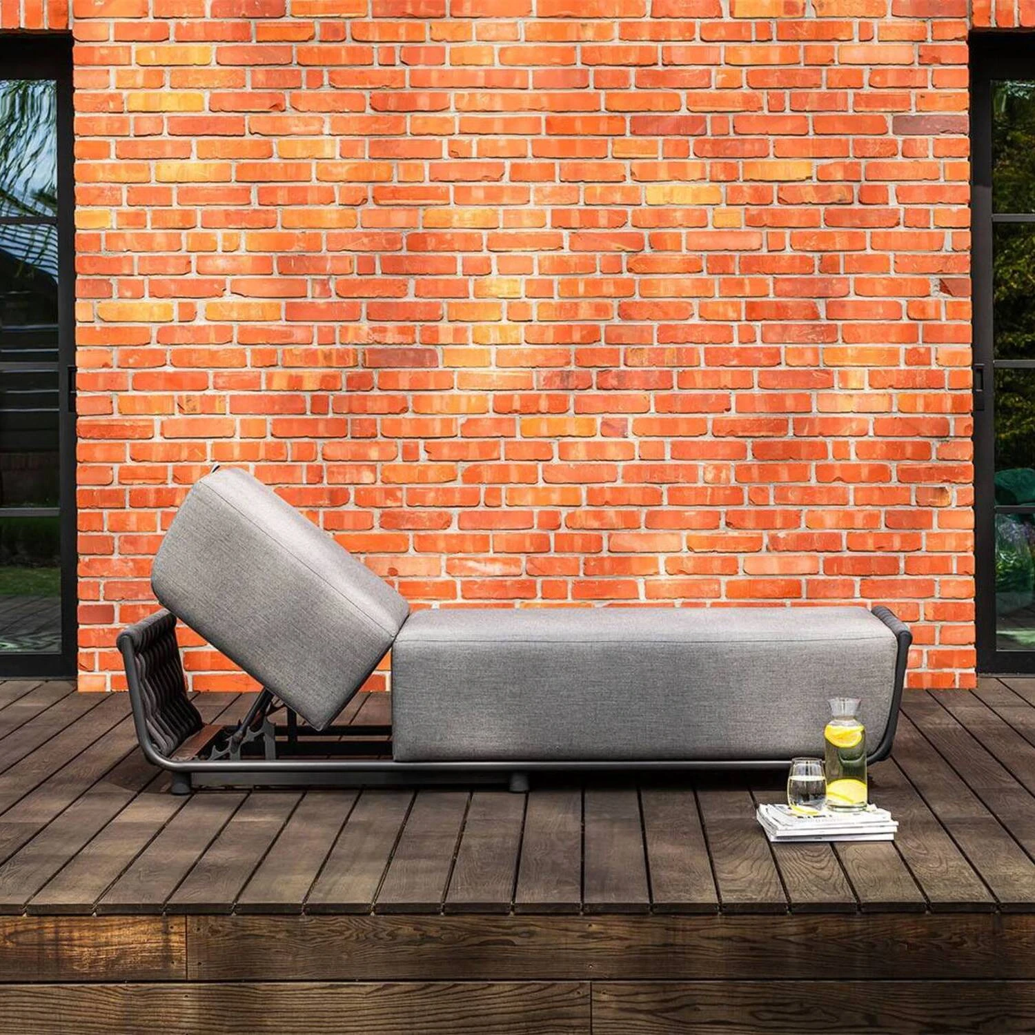 Шезлонг HUG Антрацит