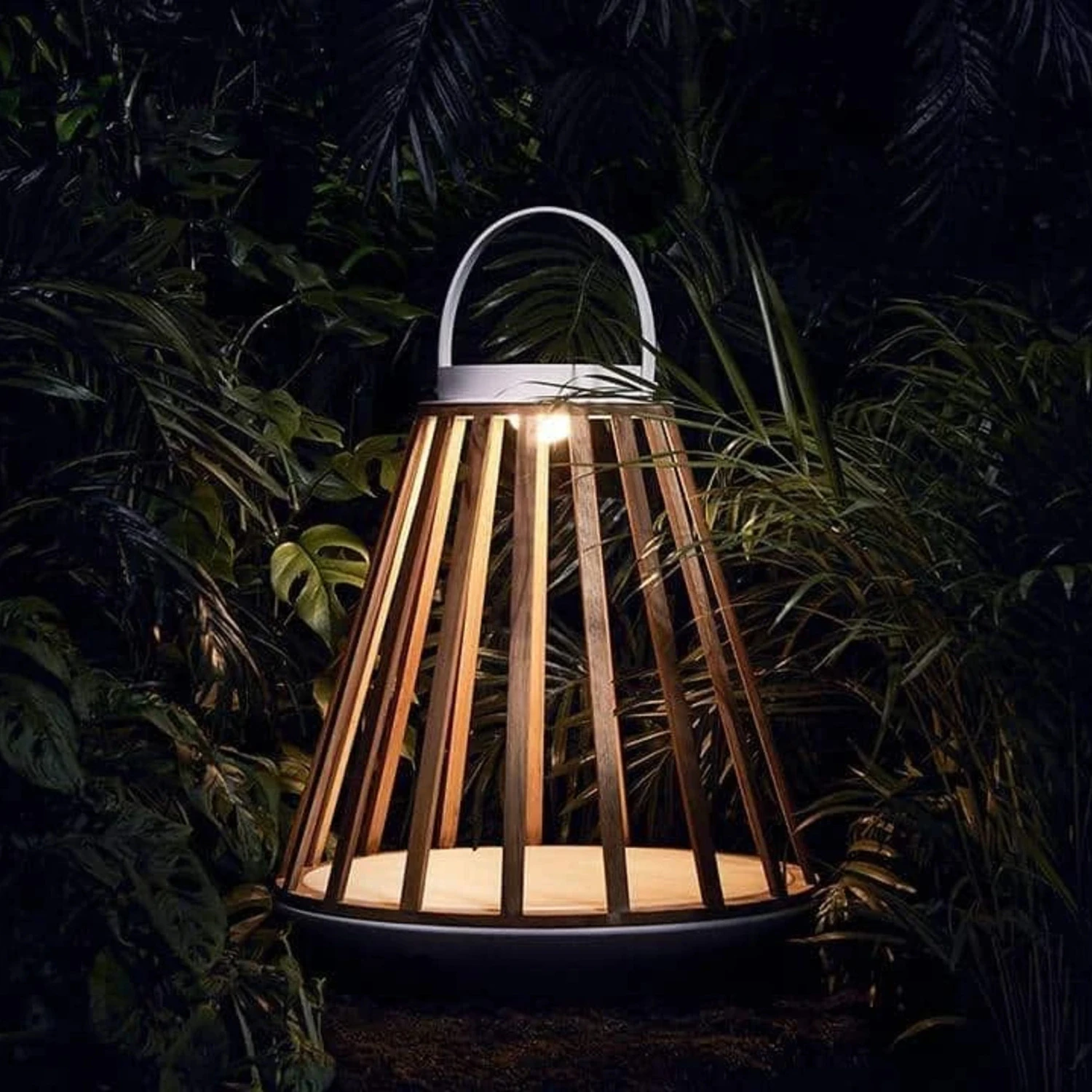 Солнечная лампа Mrs. Solar KATE TEAK M Белый