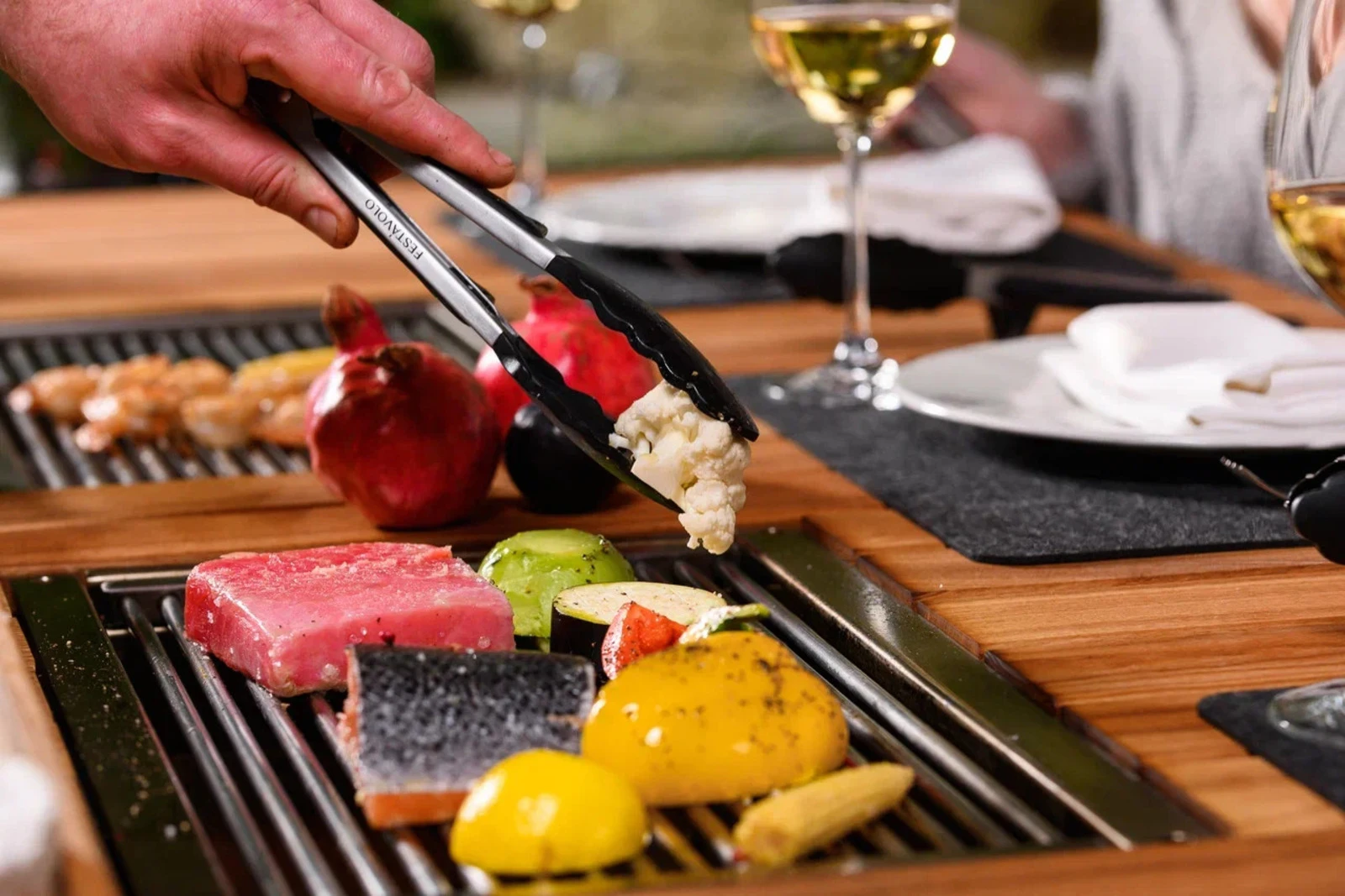 Стол с грилем FESTAVOLO MEDIO