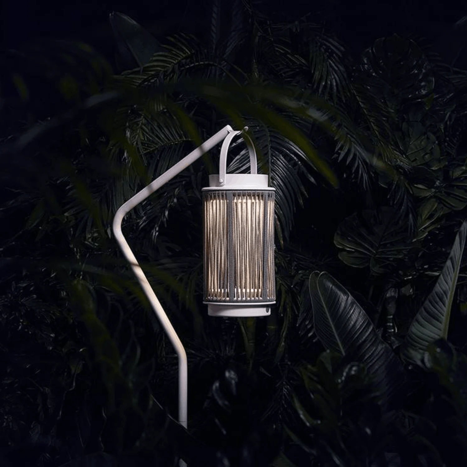 Подставка для солнечной лампы IVY TEAK Белый