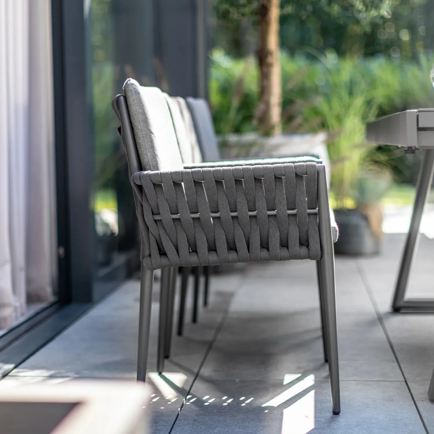 Обеденный комплект CLUB + HUG 6 Антрацит