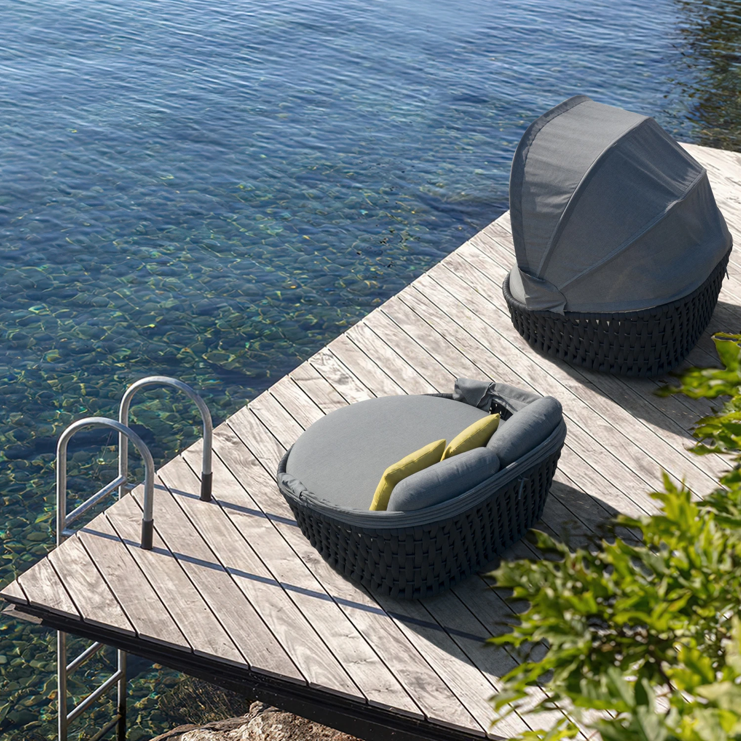 Диван с крышей HUG Антрацит