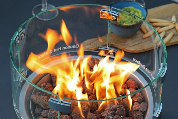 Стол-очаг FOGO квадратный, белый