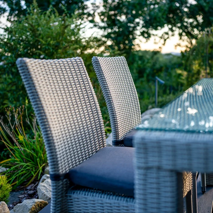 Обеденный комплект RAPALLO 220 + STRATO Белый