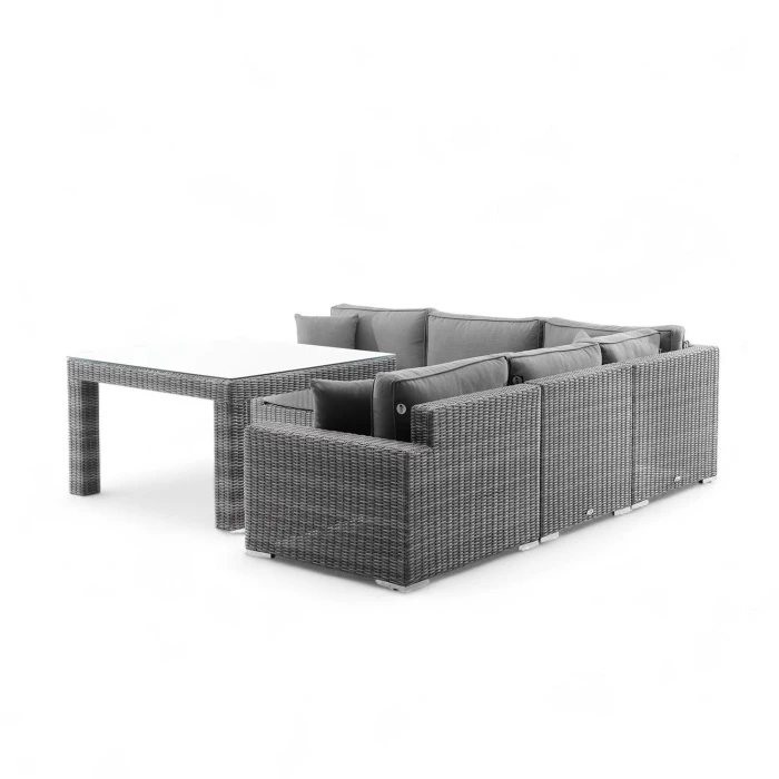 Обеденный комплект MILANO III Серый