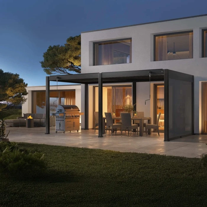 Пергола для террасы PERARA 6x3 Antracite