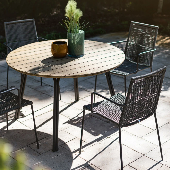 Стол SIMI I eukaliptus Ø120