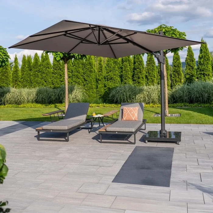 Шезлонг MALLORCA I Антрацит