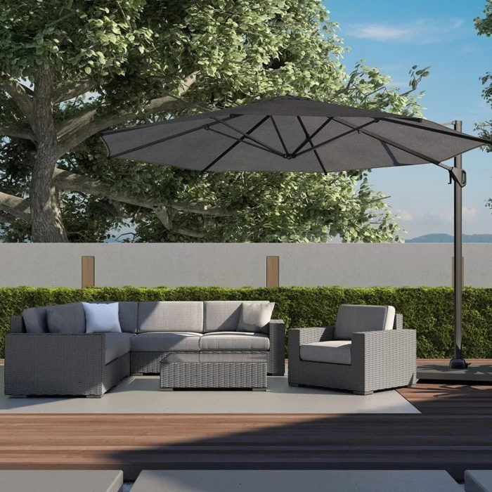 Стол-пуф MILANO Серый