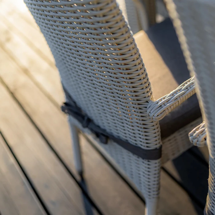 Обеденный комплект RAPALLO 160 + TRAMONTO Белый