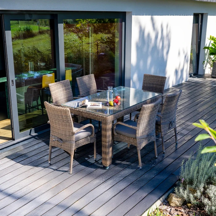 Стол RAPALLO 160 Песочный