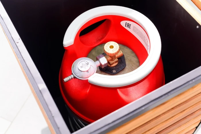 Декоративный блок GISTO для газового баллона