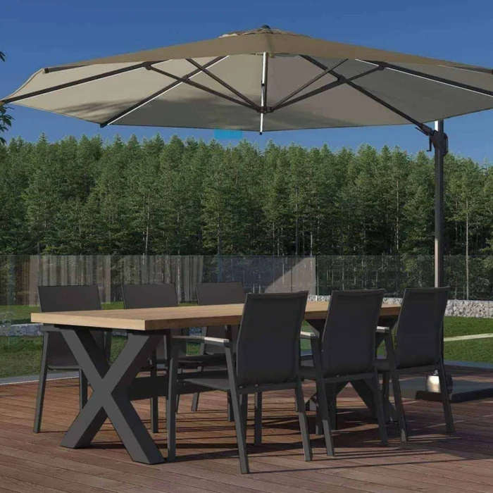 Стул LEON Teak Антрацит