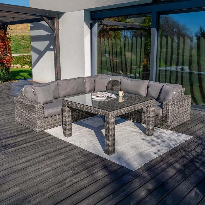 Обеденный комплект MILANO III Серый