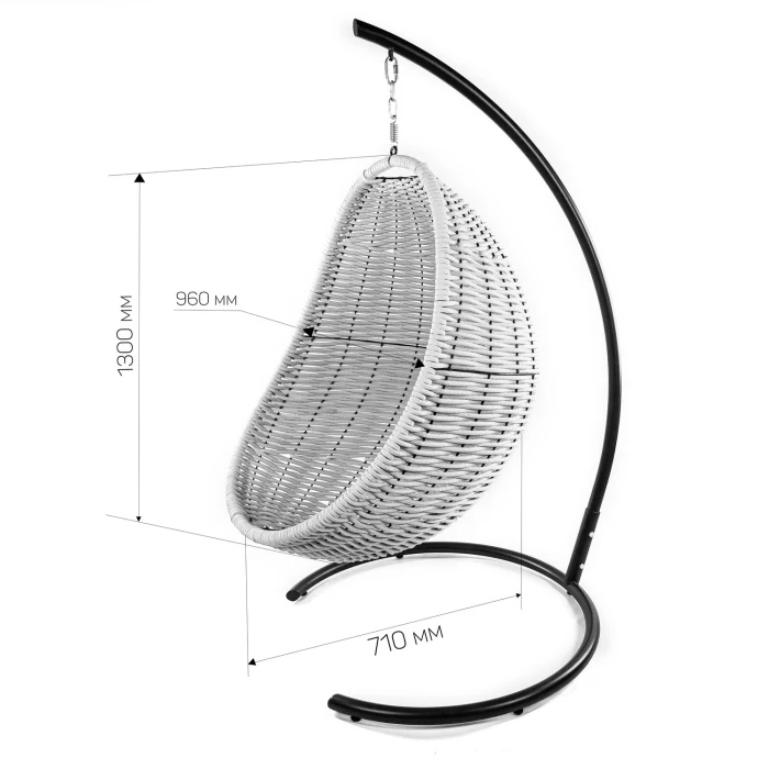 Подвесное кресло SORRENTO Коричневый
