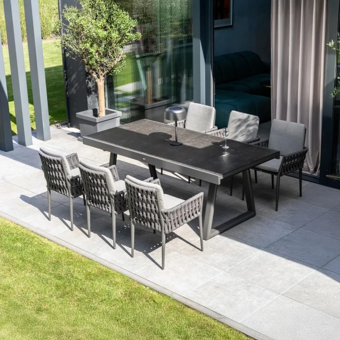 Раздвижной стол CLUB 200-300 Антрацит