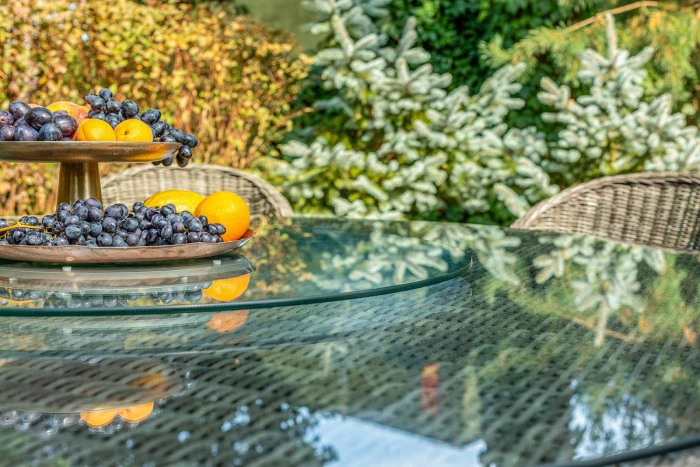 Стол RONDO Ø180 Серый