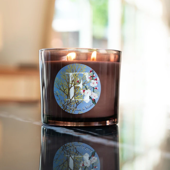 Свеча ароматическая «Eucaliptus & Musk» 200
