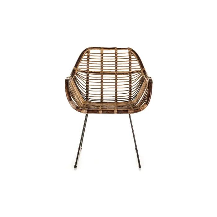 Ретро-кресло из натурального ротанга LAVAL