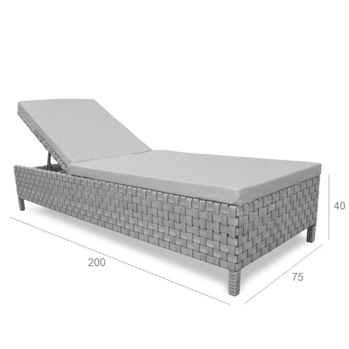 Шезлонг STILO Корица