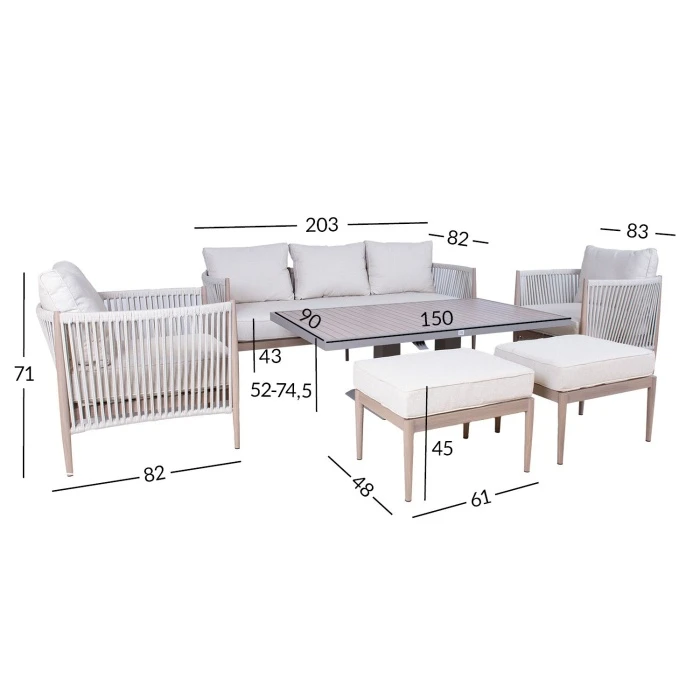 Диванный комплект MEDINA