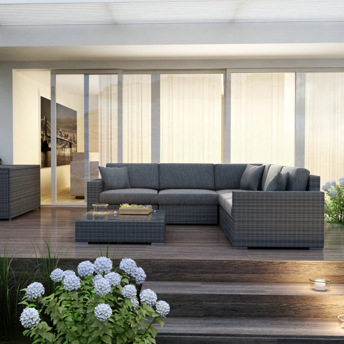 Стол-пуф MILANO Серый