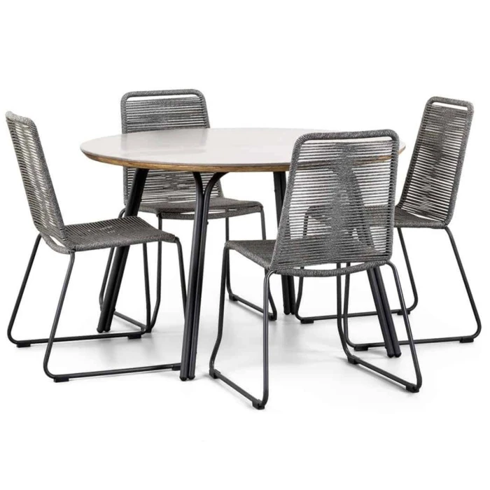 Обеденный комплект SIMI D120 + ELOS 4