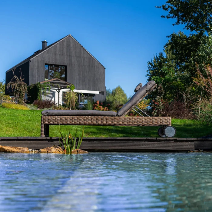 Шезлонг JULIA Песочный