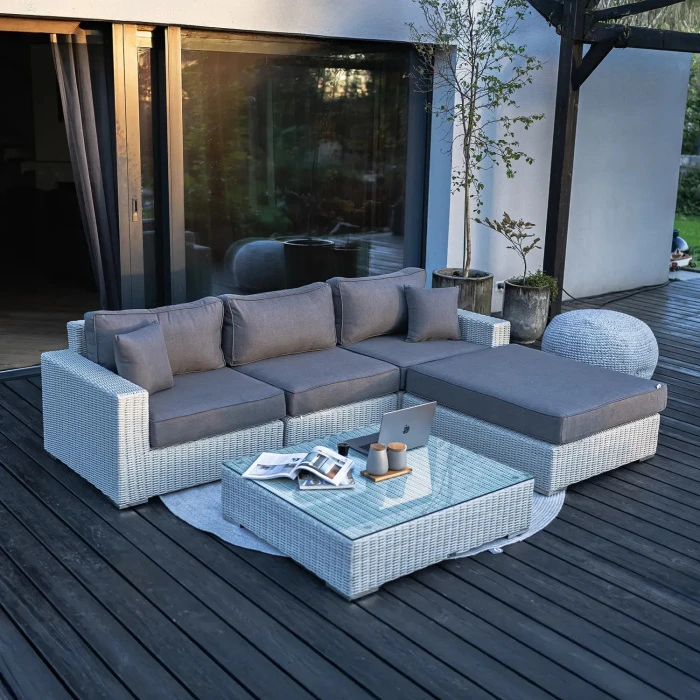 Стол-пуф MILANO Белый