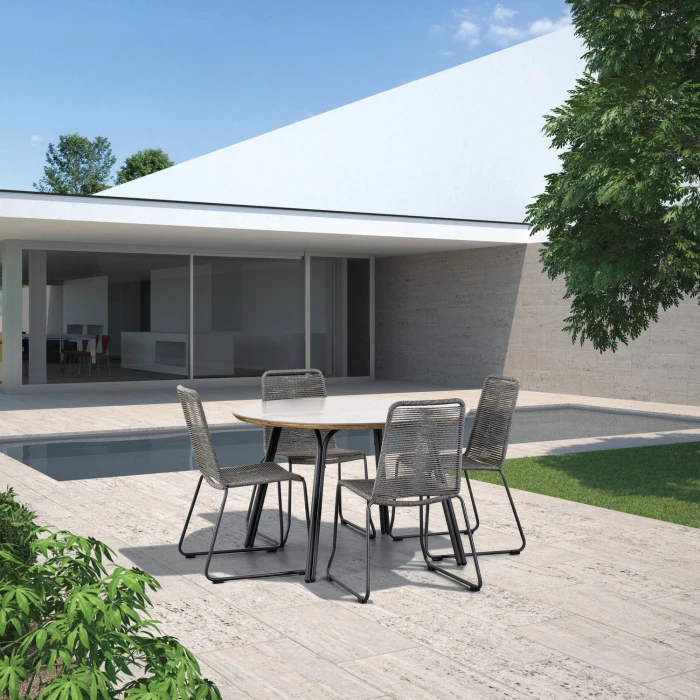 Обеденный комплект SIMI D120 + ELOS 4