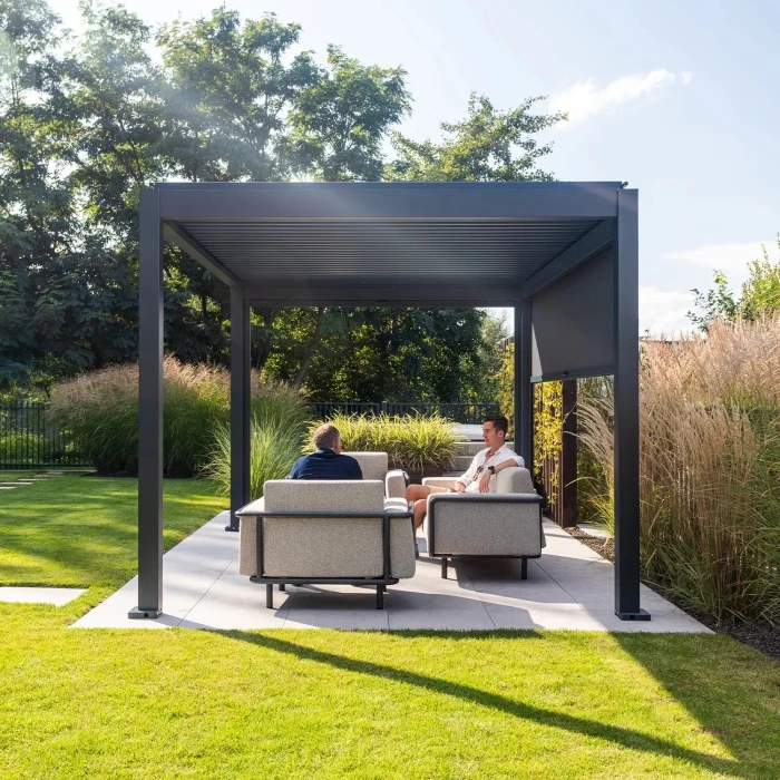 Фасадная роллета для перголы 400 Antracite