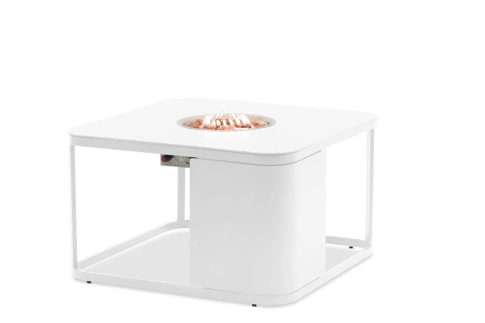 Стол-очаг FOGO квадратный, белый