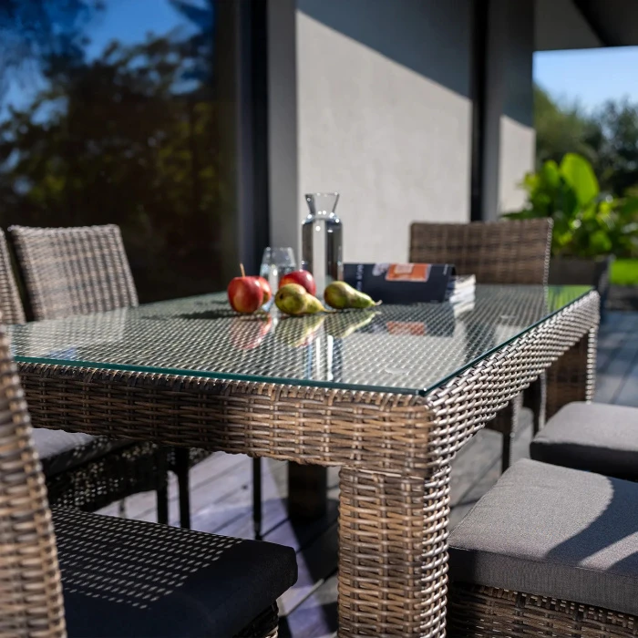 Обеденный комплект RAPALLO 160 + STRATO Песочный