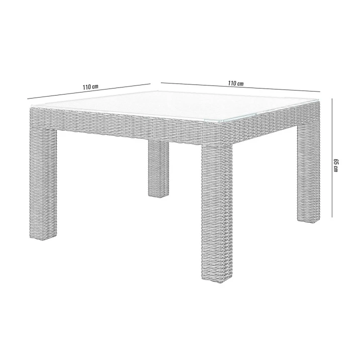 Стол MILANO Белый