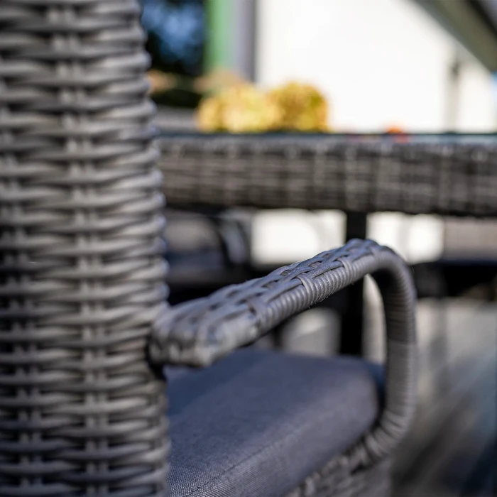 Обеденный комплект RAPALLO 160 + TRAMONTO Серый