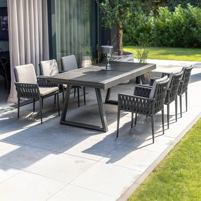 Обеденный комплект CLUB + HUG 6 Антрацит